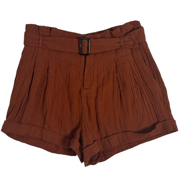 NWT L*SPACE Aidan Short in Tobacco - Picture 2 of 11